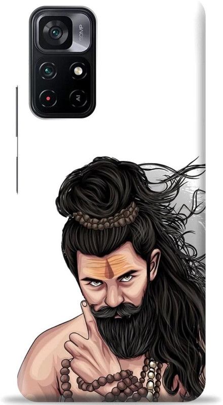 Loffar Back Cover for Mi Redmi Note 11T 5G  (White, Shock Proof, Pack of: 1)