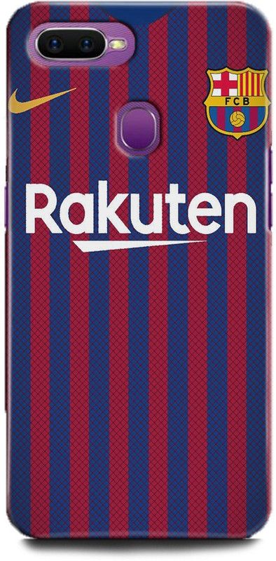 INTELLIZE Back Cover for Oppo A7/CPH1901 football,Printed  (Multicolor, Shock Proof, Pack of: 1)