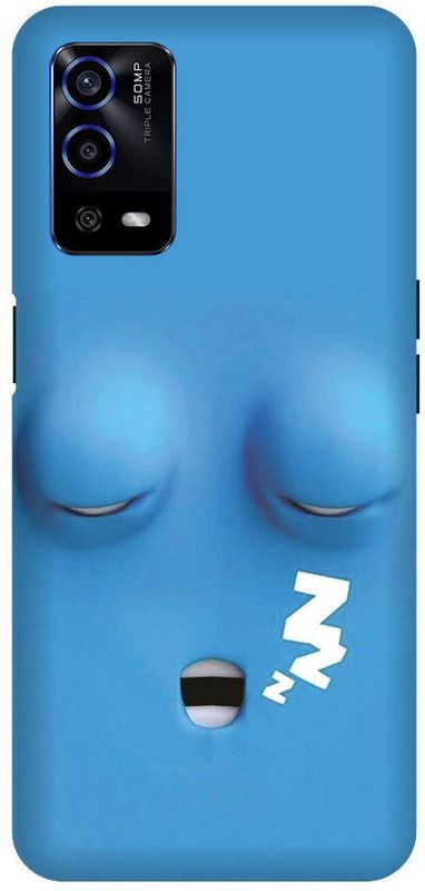 SAVETREE Back Cover for Oppo A55, CPH2325, Sleep Time  (Multicolor, 3D Case, Pack of: 1)