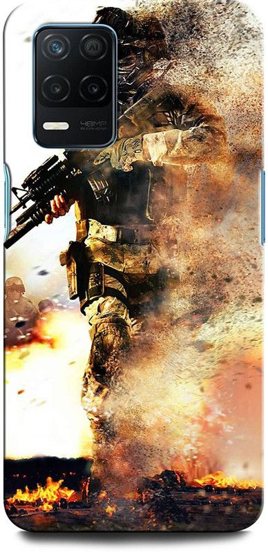 ORBIQE Back Cover for Realme 9 5G SE ARMY, TXTURE, ARMY UNIFORM, MILITARY, COMO, COMOFLAGE  (Multicolor, Hard Case, Pack of: 1)