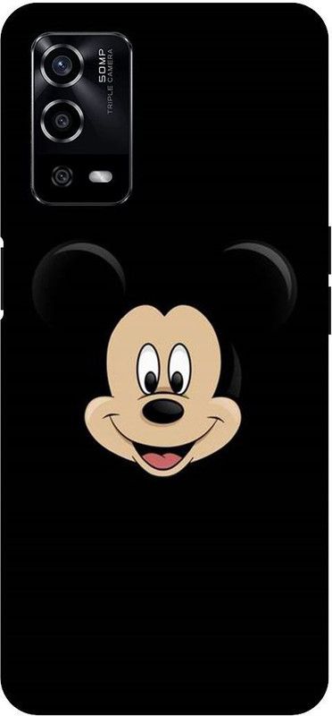 UMPRINT Back Cover for Oppo A55/CPH2325, Micky Mouse Cartoon Funny Printed Back Cover  (Multicolor, Hard Case, Pack of: 1)