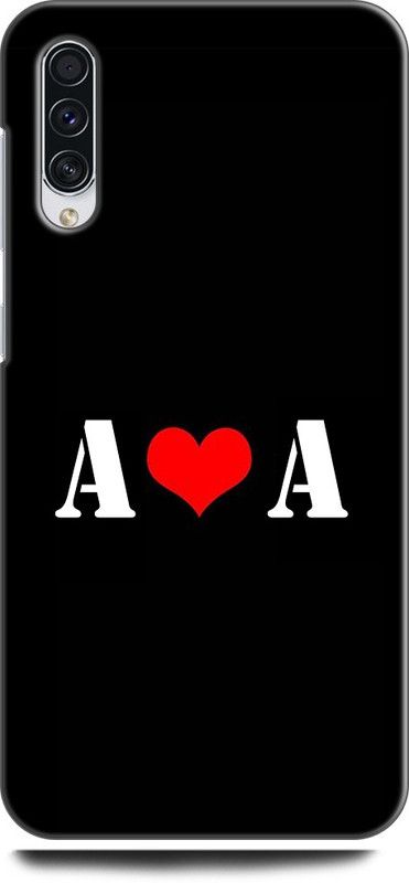Afterglow Back Cover for SAMSUNG Galaxy A70 A A, A LOVES A, NAME, LETTER, ALPHABET, AA LOVE, HART  (Multicolor, Shock Proof, Pack of: 1)