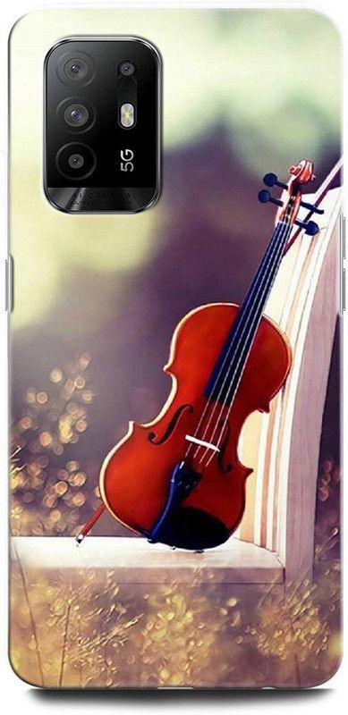 ORBIQE Back Cover for OPPO F19 Pro+ 5G CPH2213 GUITAR, MUSIC, MUSICINSTRUMENT, WOODENGUITAR, VIOLIN  (Multicolor, Hard Case, Pack of: 1)