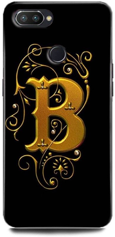 FIKORA Back Cover for Realme U1/RMX1831 B LETTER PRINTED  (Multicolor, Hard Case, Pack of: 1)