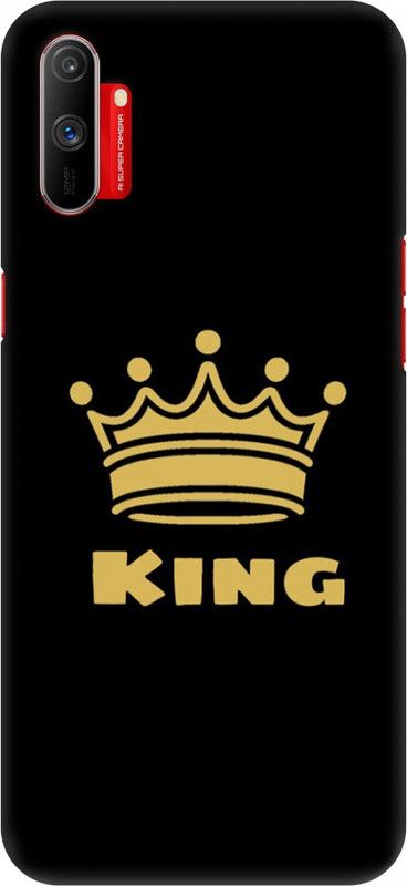 Coberta Case Back Cover for Realme C3  (Black, Hard Case, Pack of: 1)