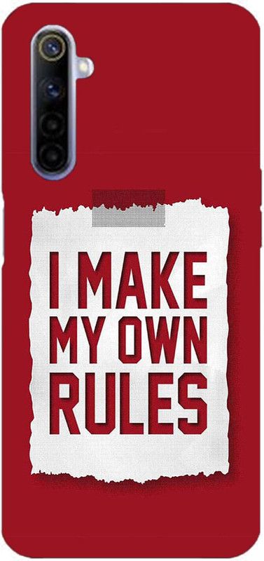 METOO Back Cover for Realme 6 Pro, Text,Shayari, Funny Quote, Print : 157  (Multicolor, Dual Protection, Silicon, Pack of: 1)