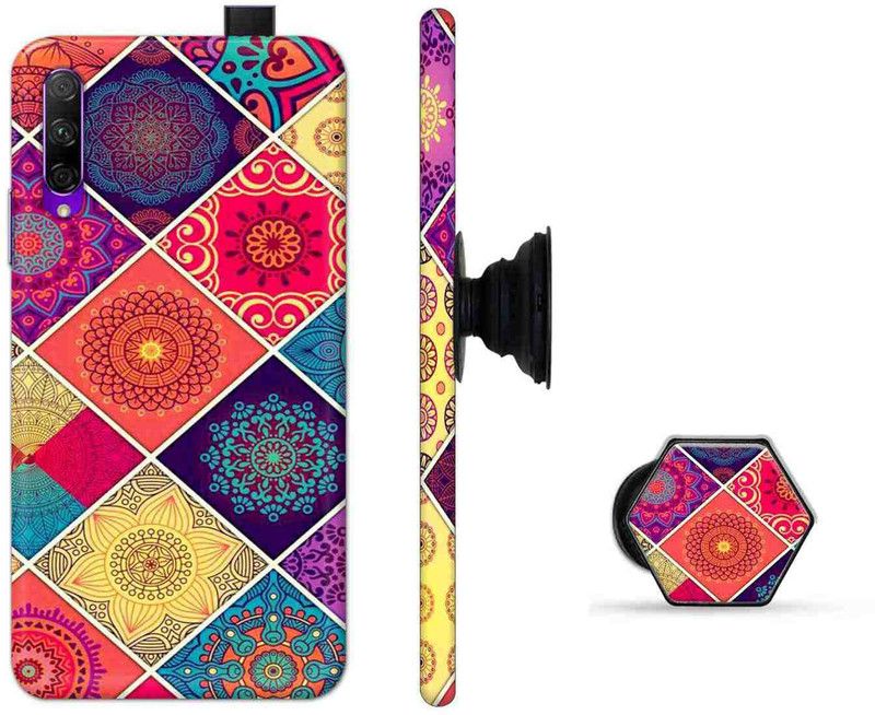 PRINTLABS Back Cover for Honor 9X Pro  (Multicolor, Cases with Holder, Pack of: 1)