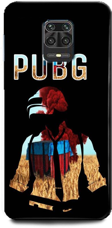 INDICRAFT Back Cover for Redmi Note 9 Pro Max PUBG, GAME, PUBG LOGO  (Multicolor, Hard Case, Pack of: 1)