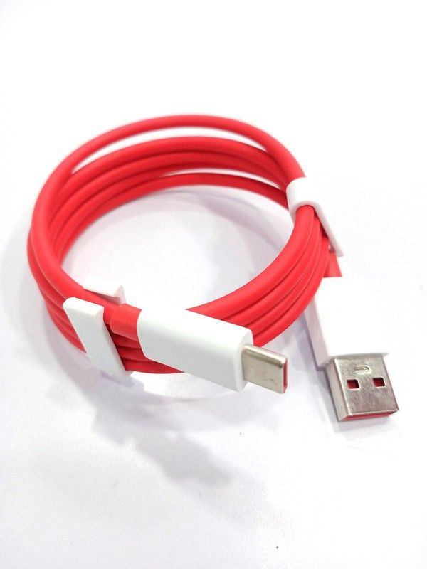 Temfen USB Type C Cable 6.5 A 1.00052999999999 m Copper Braiding 5A Fast For Oppo 2 | Oppo 2Z | Oppo 2F | Oppo Reno 10x Zoom | Oppo k3  (Compatible with 50W/5A FAST CHARGING CABLE TYPE C FOR REALME 6i / 6 PRO / 7i / 8 / 8S / 8i, Red, One Cable)