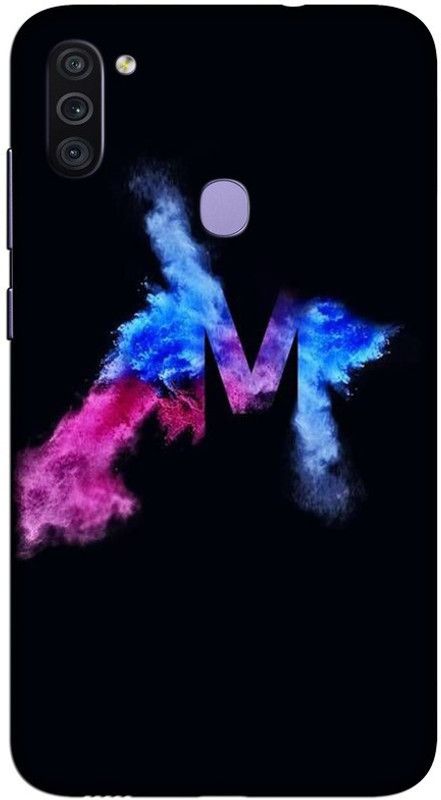 CROKIAN Back Cover for Samsung Galaxy M11 M letter Back Cover  (Multicolor, Hard Case, Pack of: 1)