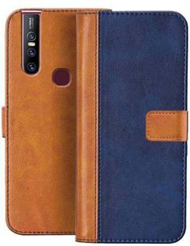 Urban Tech Flip Cover for Vivo V15Flip Case | Magnetic Closure | Shock Proof Wallet Flip Cover  (Multicolor, Magnetic Case, Pack of: 1)