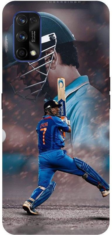 URCHIN Back Cover for Narzo 20Pro Dhoni, Mahi, Mahendra singh Dhoni, Captain, india cricket, player, msd, sports  (Multicolor, Shock Proof, Pack of: 1)