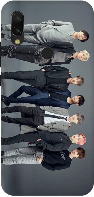 Thecoverking Back Cover for Redmi Y3 (BTS team,corean bend,cases cover  (Multicolor, Waterproof, Pack of: 1)