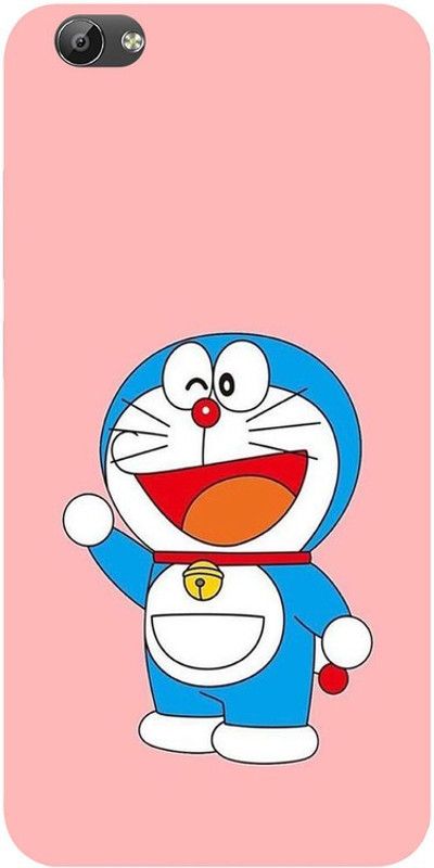 Skyhawk Back Cover for Vivo Y69 Happy Doraemon Face Cartoon  (Multicolor, Waterproof, Silicon, Pack of: 1)