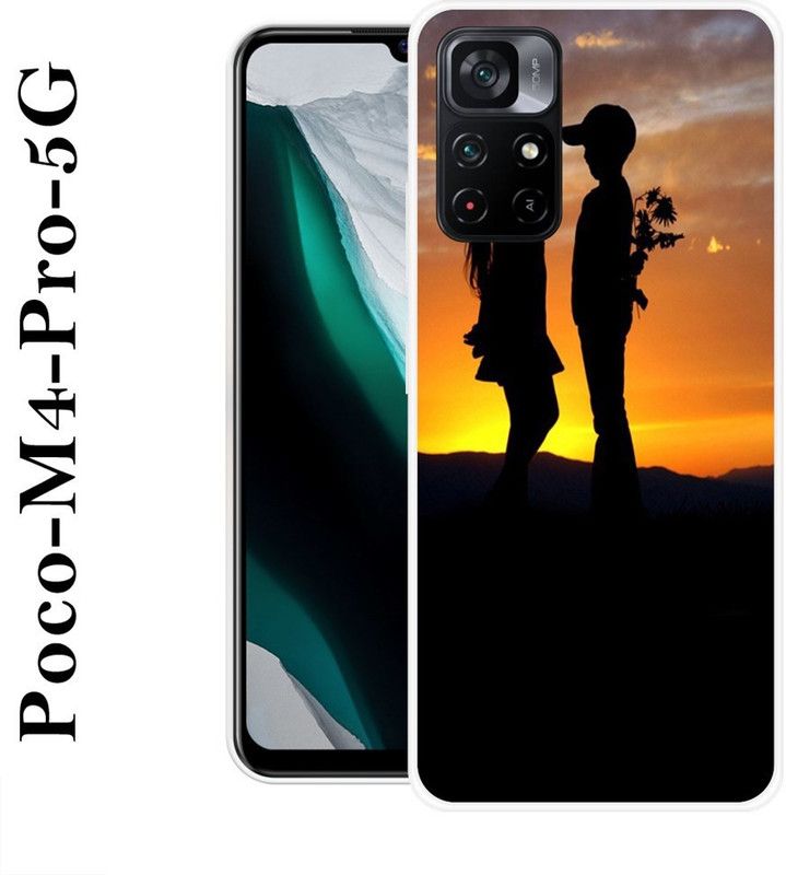 Sswastik Back Cover for Poco M4 Pro 5G  (Multicolor, Silicon)