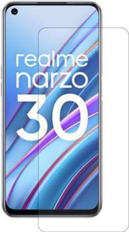 DSCASE Tempered Glass Guard for Realme Narzo 30 Pro, Realme Narzo 30 Pro 5G  (Pack of 1)