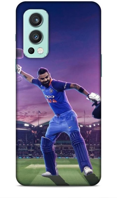 zingcart Back Cover for OnePlus Nord 2, Virat Kohli with Thor Hammer Printed Back Cover Case  (Multicolor, Hard Case, Pack of: 1)