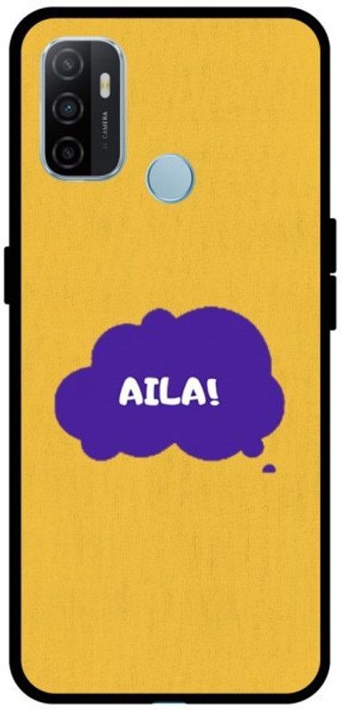 STYLE MARO Back Cover for Oppo A53  (Blue, Yellow)