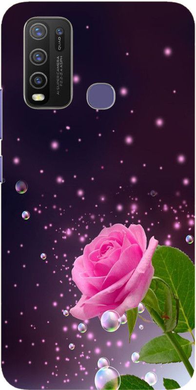 VIBHATSU Back Cover for Vivo Y50  (Multicolor, Grip Case, Silicon)