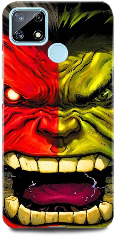 MP ARIES MOBILE COVER Back Cover for realme C25,RMX3193, Hulk Angry Hulk Marvel Avengers Superhero captain america  (Multicolor, Hard Case, Pack of: 1)