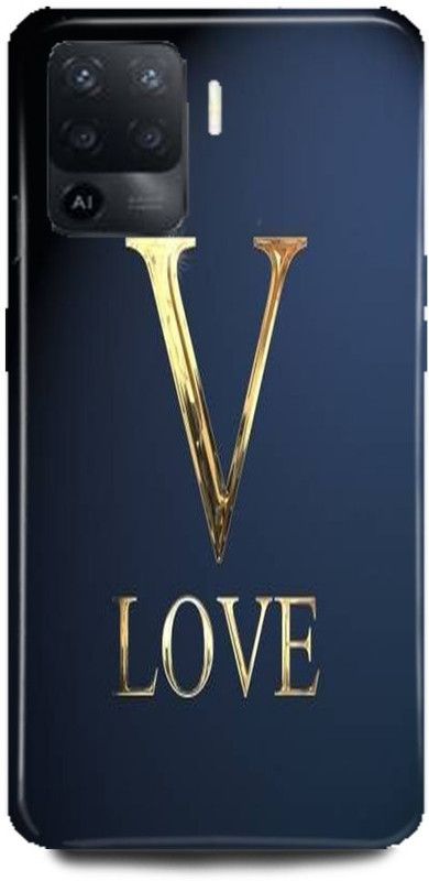 MP ARIES MOBILE COVER Back Cover for Oppo A94  (Blue, Gold, Hard Case, Pack of: 1)