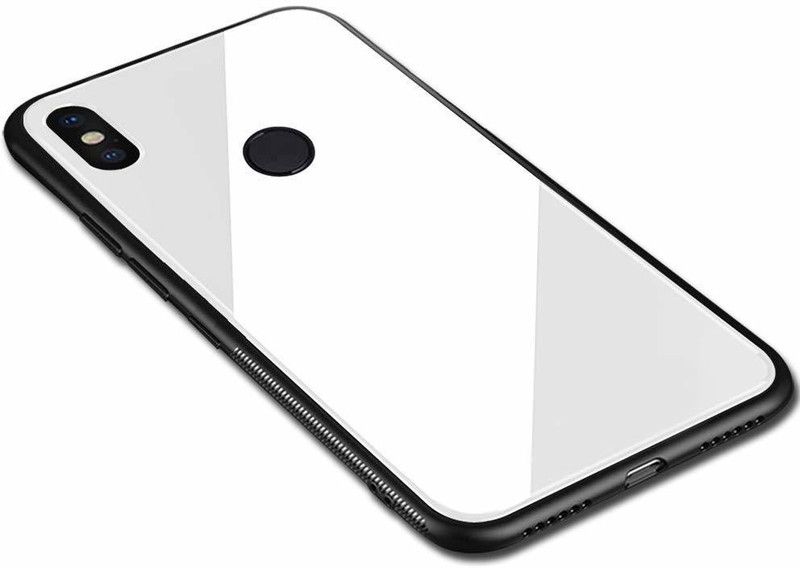 MobileMantra Back Cover for Mi Redmi Y2 Original Toughened Glass Back Case Cover  (White, Dual Protection, Pack of: 1)