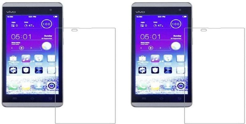 Mudshi Tempered Glass Guard for Vivo Y28  (Pack of 2)