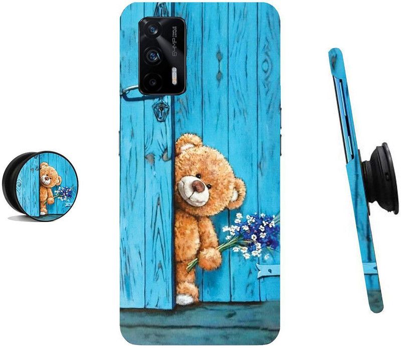 HELLO CASE Back Cover for Realme X7 Max, Realme X7 Max 5G, Realme GT, Realme GT 5G  (Blue, Brown)