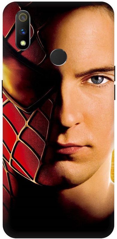 THE NARAYANA COLLECTIONS Back Cover for REALME 3i- RMX1827-SPIDER,MAN,ANTMAN,AVENGERS  (Multicolor, Hard Case, Pack of: 1)