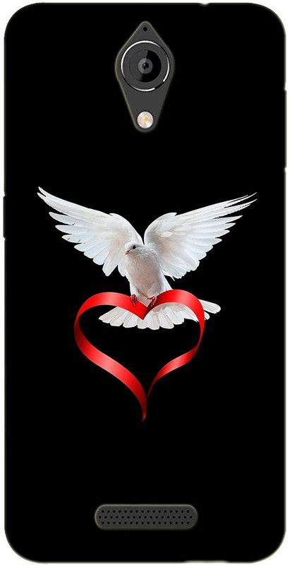 METOO Back Cover for Panasonic P85/P85 Back Cover, Love , Heart Design Printed Back Cover Print : 127  (Multicolor, Dual Protection, Silicon, Pack of: 1)