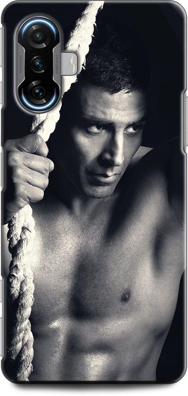 Wall Art Back Cover for POCO F3 GT AKSHAY KUMAR, HERO, AKSHAY  (Multicolor, Dual Protection, Pack of: 1)