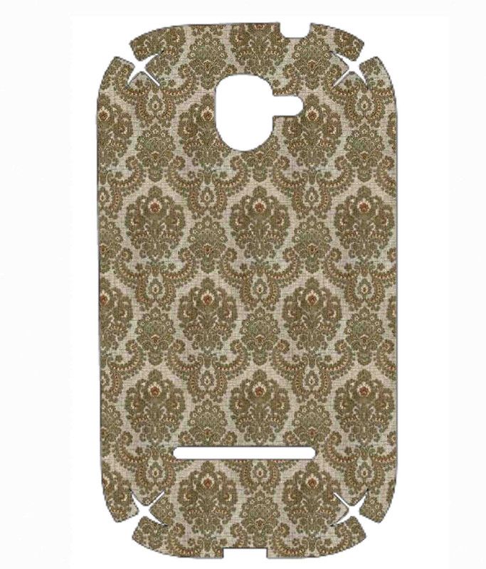 Snooky XOLO A500 Mobile Skin  (Brown)