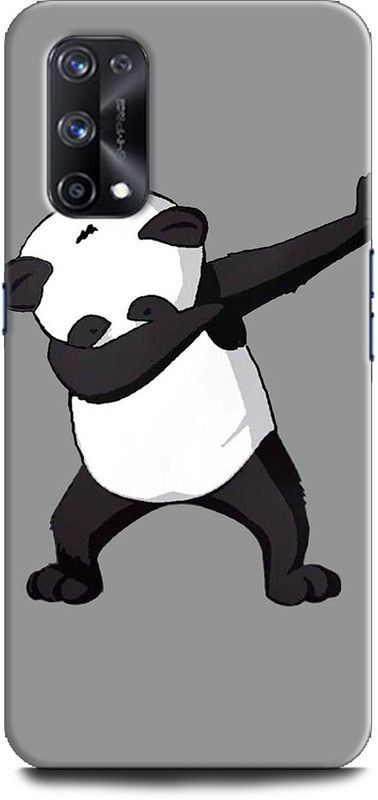 Afterglow Back Cover for Realme X7 Pro, RMX2121 PANDA, PANDA, PANDA LOVE, PANDA IMAGE, CUTE, FUNNY, CARTOON, DAB  (Multicolor, Shock Proof, Pack of: 1)