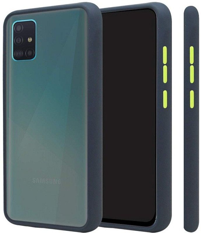 Power Back Cover for Samsung Galaxy A51  (Blue, Shock Proof, Pack of: 1)