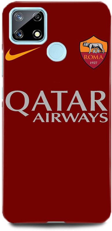 MP ARIES MOBILE COVER Back Cover for realme C25,RMX3193, Qatar airways jersey symbol Barcelona Emblem Football FCB Sports Comic  (Multicolor, Hard Case)