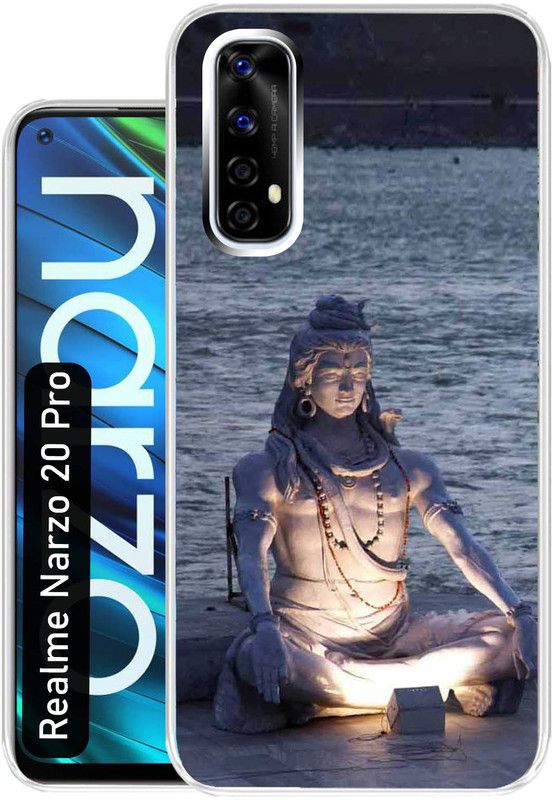 Case Club Back Cover for Realme Narzo 20 Pro  (Silver, Grip Case, Silicon, Pack of: 1)