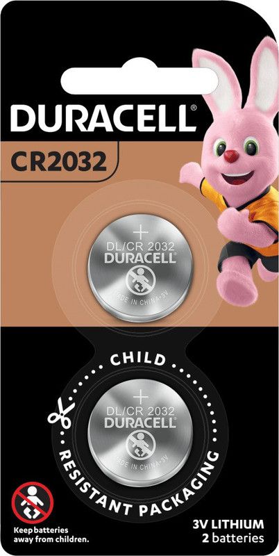 DURACELL CR 2032 COIN CELL Battery  (Pack of 2)