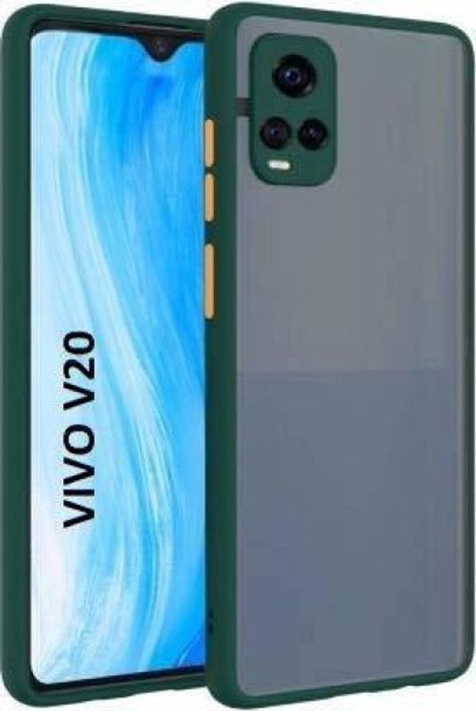 cellotown Back Cover for VIVO V20 PRO  (Green, Pack of: 1)