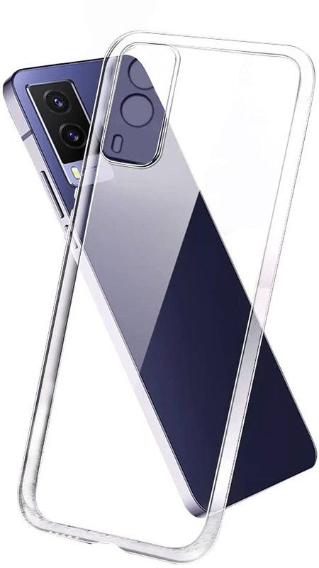 VYURI Back Cover for Vivo V21E 5G TRANSPARENT SILICON  (Transparent, Flexible, Silicon, Pack of: 1)
