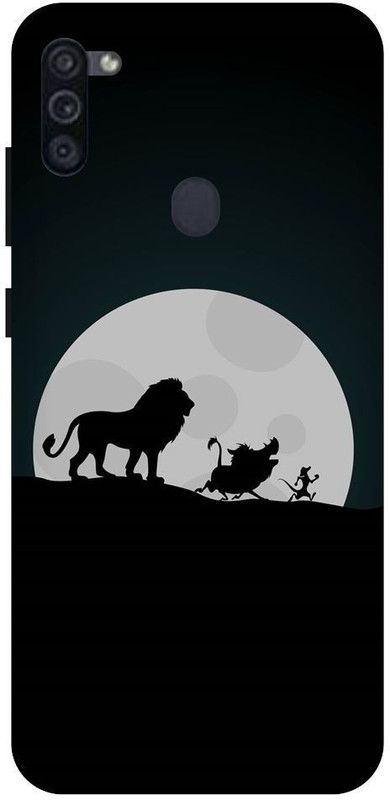 URCHIN Back Cover for Samsung M11 lion king, disney movie, disney, timon pumba, lion king, cartoon  (Multicolor, Shock Proof, Pack of: 1)