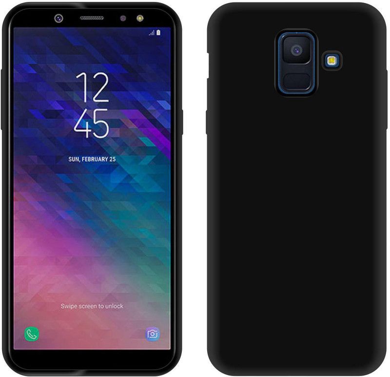 CASE CREATION Back Cover for Samsung Galaxy J6  (Black, Dual Protection, Pack of: 1)
