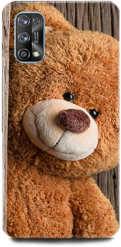 MP ARIES MOBILE COVER Back Cover for realme 7 Pro, Teddy Bear Toy I Love Teddy Hard back cover for girls girls back cover  (Multicolor, Hard Case, Pack of: 1)