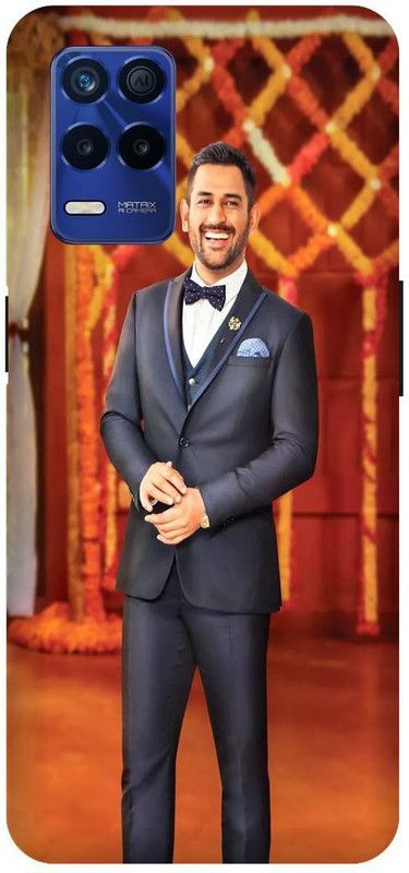 Bluvver Back Cover for Realme Narzo 30 5G,RMX3242, Printed Ms Dhon,Mahendra Singh Dhoni Back Cover  (Multicolor, Hard Case, Pack of: 1)
