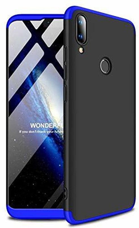 Sajni Creations Back Cover for Huawei Y9 2019  (Blue, Black)