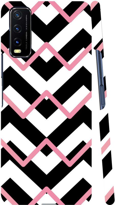 GS PANDA COLLECTIONS Back Cover for VIVO Y20i  (Black, White, Pack of: 1)