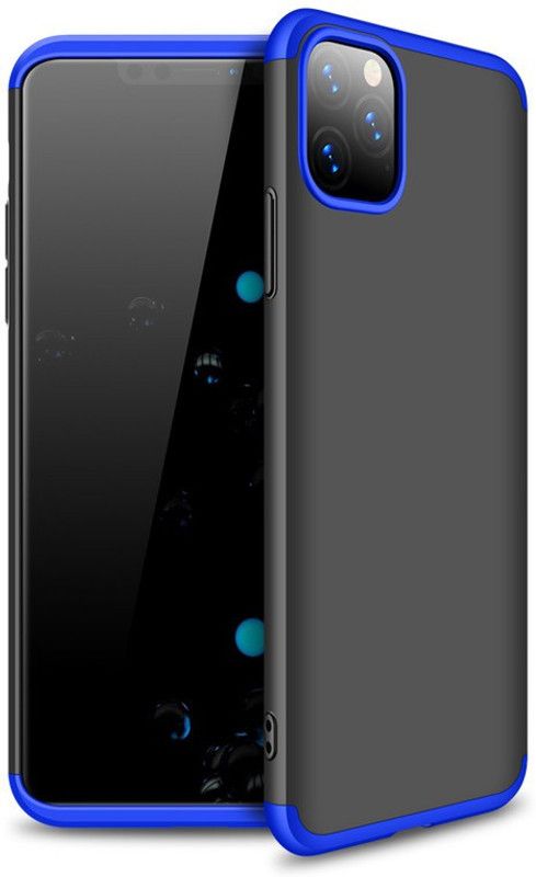 MOBIRUSH Front & Back Case for iPhone 11 Pro (5.8)  (Blue, Dual Protection, Pack of: 1)