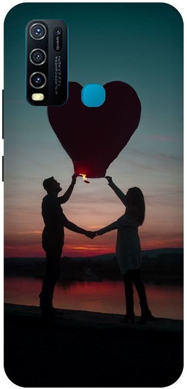 THESTONEWELL Back Cover for VIVO Y30 Y50 best frindship dil read  (Multicolor, Waterproof, Pack of: 1)