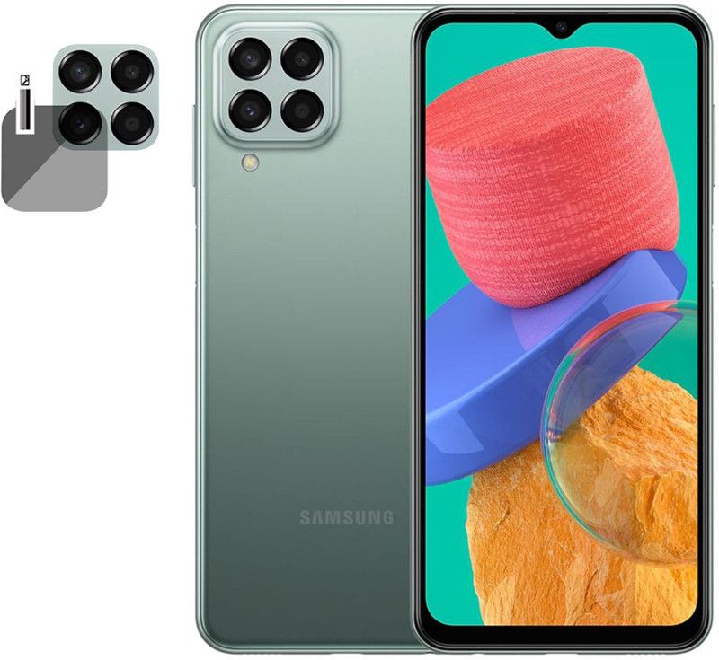 XAZE Back Camera Lens Glass Protector for Samsung Galaxy M33 5G  (Pack of: 1)