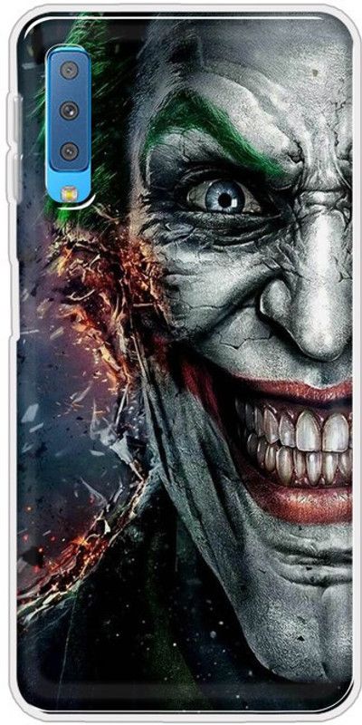 FortistaPrint Back Cover for Samsung Galaxy A7 2018 Edition  (Multicolor, Grip Case, Silicon)