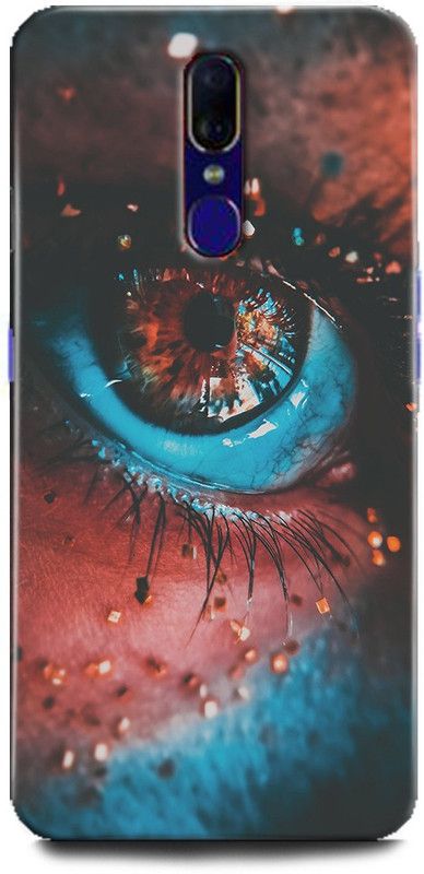 INTELLIZE Back Cover for Oppo A9/CPH1938 eyes,Printed  (Multicolor, Shock Proof, Pack of: 1)